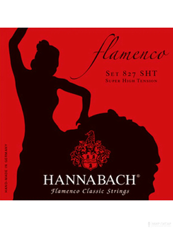 Hannabach 827SHT Red FLAMENCO