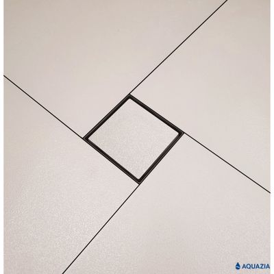 Трап водосток PLATZ Keramik 150х150 Боковой выпуск (Под плитку)