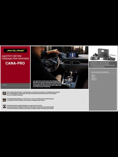 CANA S PRO Устройство для вывода информации от парктроников на штатный монитор