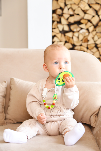 Мини-держатель для пустышки Авокадо