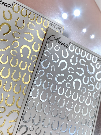 Слайдер-дизайн MilliArt Nails Металл MTL-260