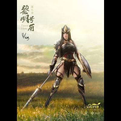 Эльфийка-воин - КОЛЛЕКЦИОННАЯ ФИГУРКА 1/6 Centaur Elf - Dawn Horn (LXF2309B) - LUCIFER