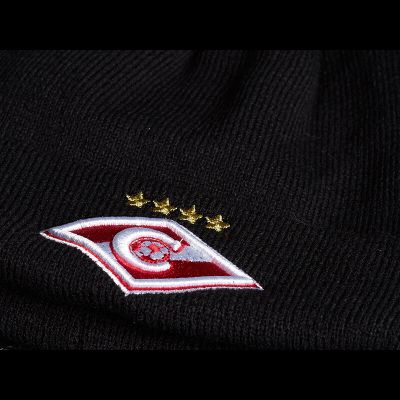 Шапка ФК СПАРТАК черная 00100