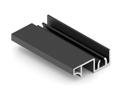 Рамка узкая верхняя Slim Line L=...мм. ЧЕРНЫЙ МАТОВЫЙ AV0588.VP540.BKSPC.CJ  ARISTO