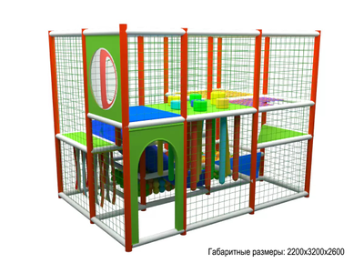 Игровой лабиринт «Светофор» 3.2х2.2х2.6 м.