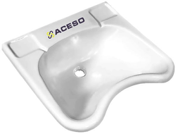 Умывальник для инвалидов с отверстием или без отверстия под смеситель