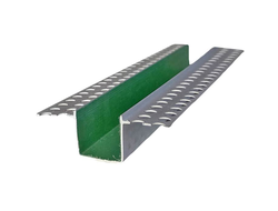 Профиль рустовочный ПВХ 20 мм х 30 мм с сеткой L=3 м