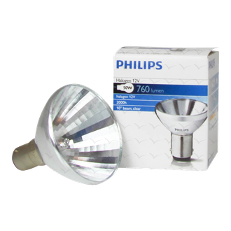 Галогенная низковольтная лампа Philips Aluline Halogen 12v 50w B15d