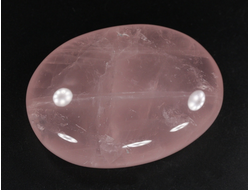 Кварц розовый, полировка плоская, Мадагаскар (60*45*19 мм, 90 г) №35562