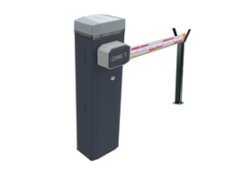 Комплект шлагбаума GARD GT4 для проездов до 4,0 м (тумба, стрела, светодиодная лента, светоотражающие наклейки, опора)