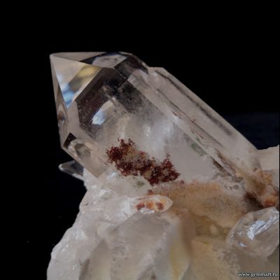 Горный хрусталь (разн. кварца) с включениями хлорита и карбонатов. Бразилия. 145*130*120мм