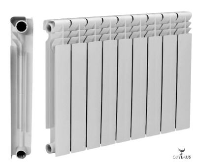 Радиатор биметаллический 500/80, 9 секций, 1350 Вт