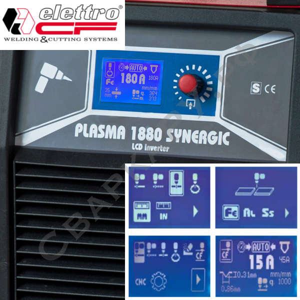 Установка плазменной резки Cebora Elettro Plasma 1880 Synergic LCD