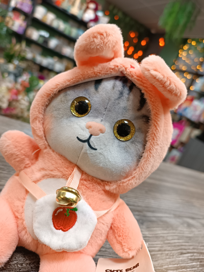 Мягкая Игрушка "Котенок в костюме" 20см