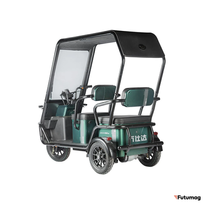 Электротрицикл Wanshida NIPLA 500 60V 1000Вт зеленый