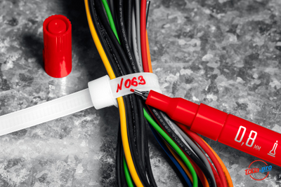 Маркер-краска ЗУБР МК-80 белый 0.8 мм 06324-8