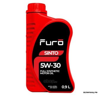 Furo SINTO 5W-30 0,9L синтетика ACEA A3/B4, API SN/CF допуск RN 0700/0710