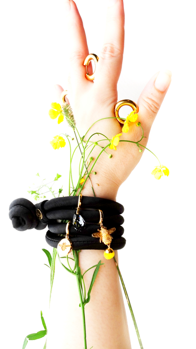 Подвеска Rainbow Dark двусторонняя МОХНАТЫЙ ШМЕЛЬ Collection