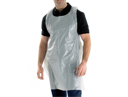 Одноразовые фартуки для тату мастера, белые (110 х 70 см)