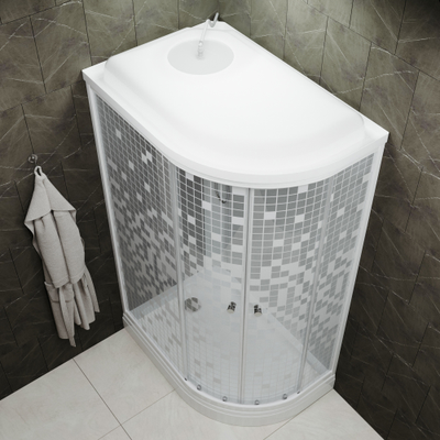 Душевая кабина Тритон Коралл 120х80 A левая