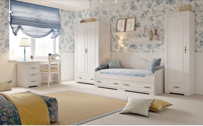 Кровать с ящиками "Прованс" детская