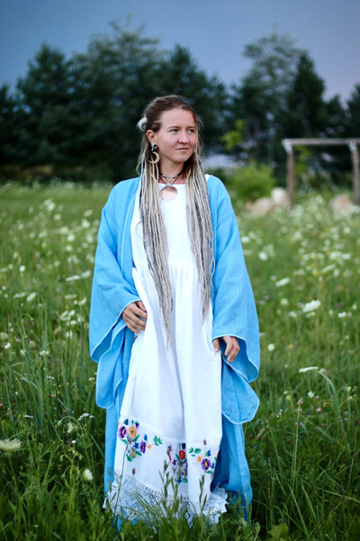 Накидка-кимоно «Жар-птица»