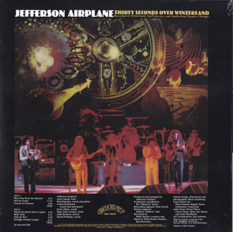 Купить винил Jefferson Airplane - Thirty Seconds Over Winterland в интернет-магазине CD и LP