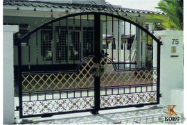 кованые ворота и калитки