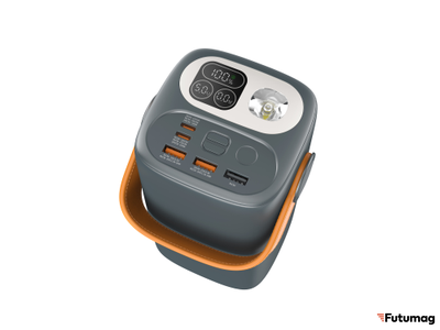 Повербанк GREENOE Portable Power Bank 60000mah 100w Black