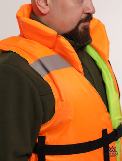 Жилет спасательный до 130кг БК "Каскад" ГОСТ