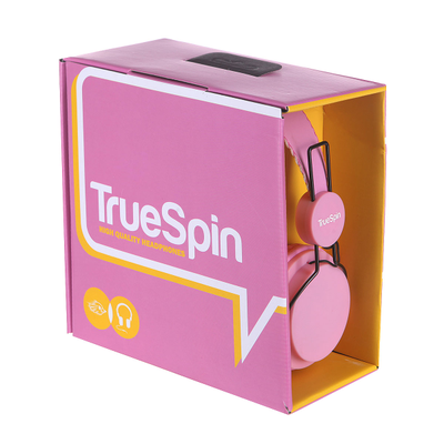 Наушники True Spin Basic Headphone Raspberry