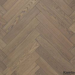 Паркетная доска Karelia Herringbone Дуб Whisper HB