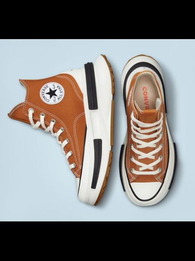 Кеды на платформе Converse Run Star Legacy CX оранжевые высокие