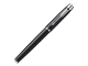 Ручка-роллер подарочная PARKER "IM Black Lacquer CT", черный глянцевый лак, хромированные детали, черная, S0856350