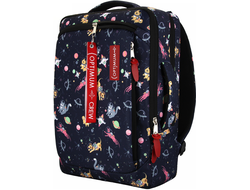 Рюкзак сумка для ноутбука 15.6 - 17.3 дюймов Optimum, космонавты