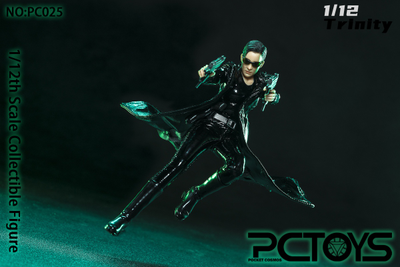 Тринити (Керри-Энн Мосс, "Матрица") - КОЛЛЕКЦИОННАЯ ФИГУРКА 1/12 Trinity (PC025) - PCTOYS