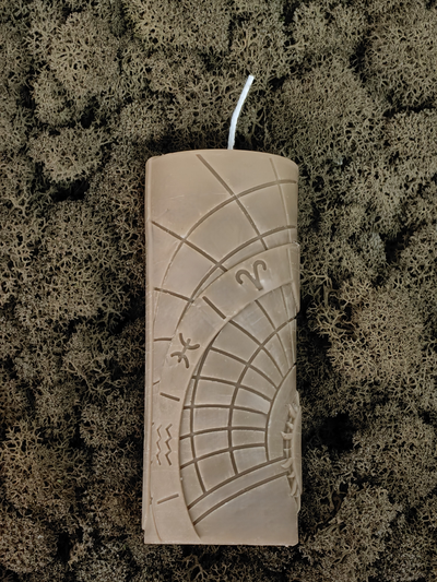 Свеча зодиакальная "Телец" стихия земля