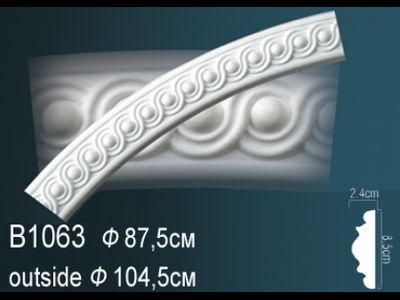 Круговой молдинг B1063