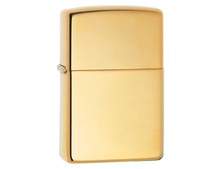 Зажигалка "ZIPPO" High Polish Brass 254B