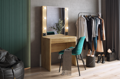 Спальня АДАМ - Трюмо Дуб Крафт Золотой