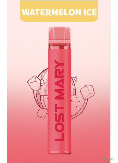 Одноразовая электронная сигарета LOST MARY CM1500, 2%, 4,8 мл, 850 мАч, 1500 затяжек (Watermelon Ice)