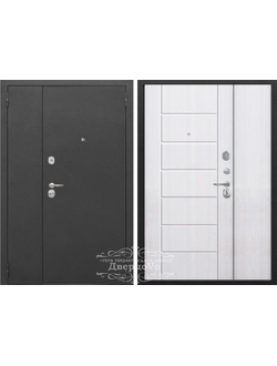 1200*2050 мм. ЙОШКАР-ОЛА (РОССИЯ). ФЕРРОНИ. ГАРДА 75 мм  СЕРЕБРО/ БЕЛЫЙ ЯСЕНЬ