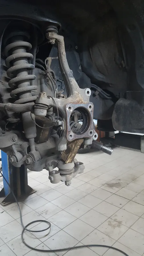 LC200 подшипник  ступицы замена