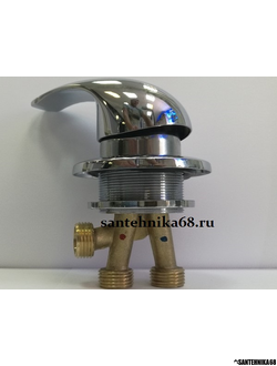 Смеситель подачи и регулировки воды для душевой кабины или акриловой ванны