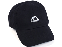 Кепка Manto Dad Cap Logo Black черная фото