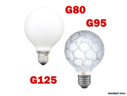 Лампы в форме G80/G95/G120 E27