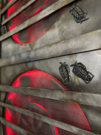 Vent grill passage