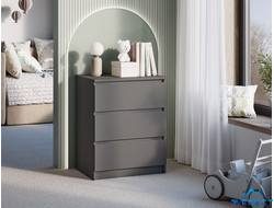 КОМОД СИМПЛ КМ-01 (графит), 604*761*463