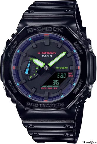 Часы Casio G-SHOCK GA-2100RGB-1A