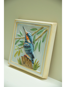 Зимородок (панно)